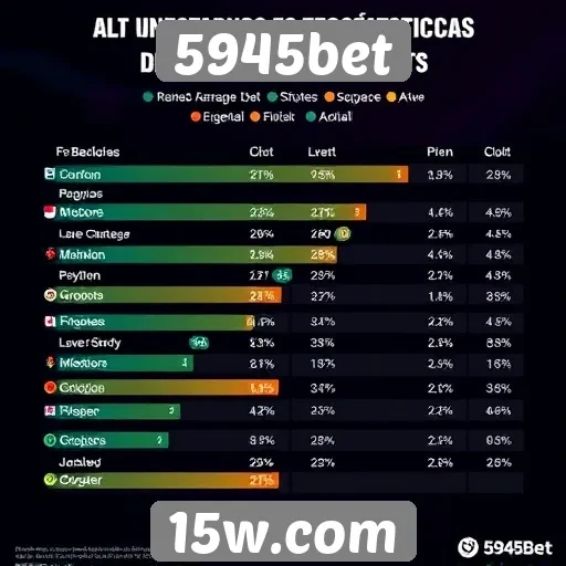Estatísticas de jogadores ativos na 5945bet